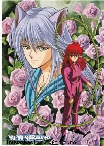 personajul preferat - kurama! e cel mai dragutz! - Yu Yu Hakusho